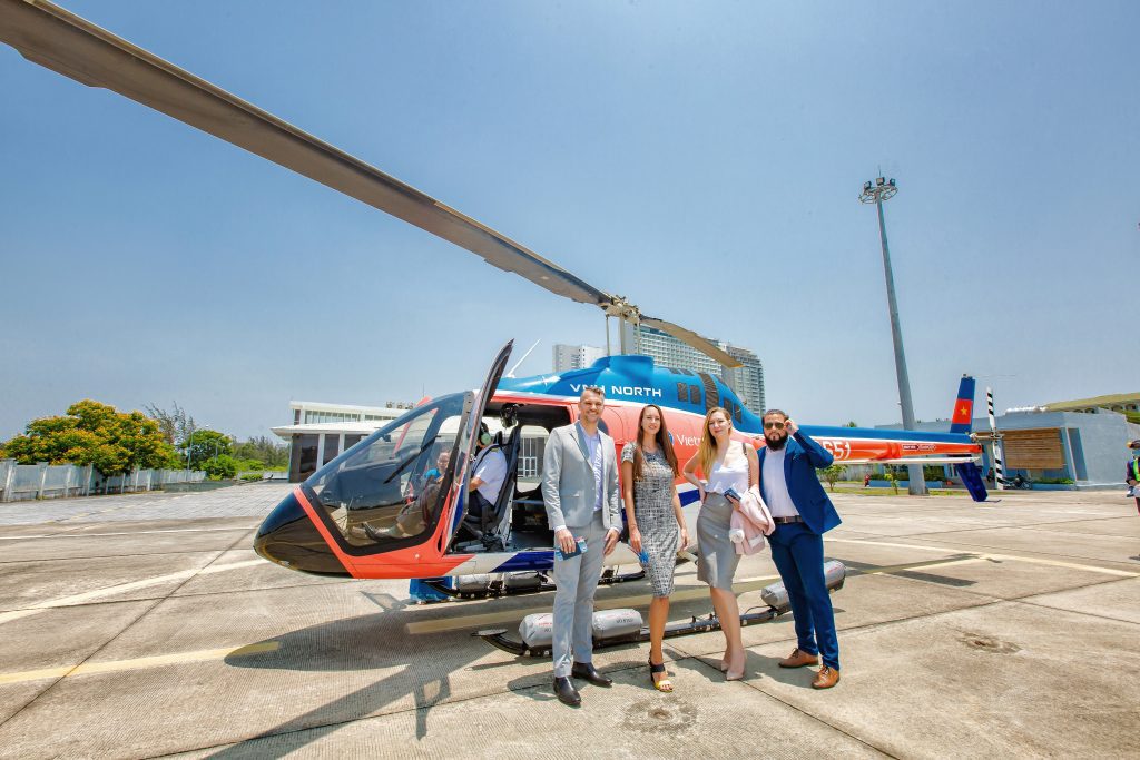 Exciting sightseeing helicopter tours in Da Nang launched